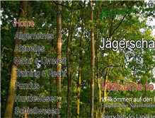 Tablet Screenshot of jaegerschaft-peine.de